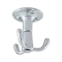 [0683507531] KH-AL 1 clothes hook rotatable, with three hooks  (Chrome plated, Polished)