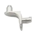 [0683311124] Shelf support with guide pin  (Nickel plated)