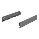 [F135119312] Vionaro H89 frame clear shape and 13 mm thin design  (350 mm, Graphite, similar to RAL 7015, 353 mm, 89 mm)