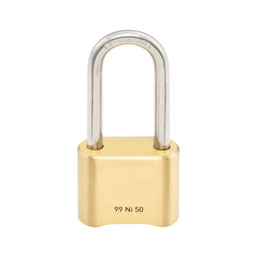 [0688904656] قفل ارقام الماني قوس طويلPadlock Type 99 with high U-bolt 